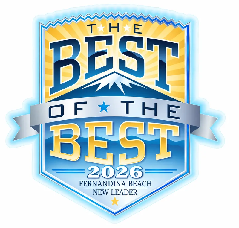 The Best of the Best 2026 badge from the Fernandina Beach News-Leader