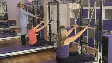 Duet private Pilates session